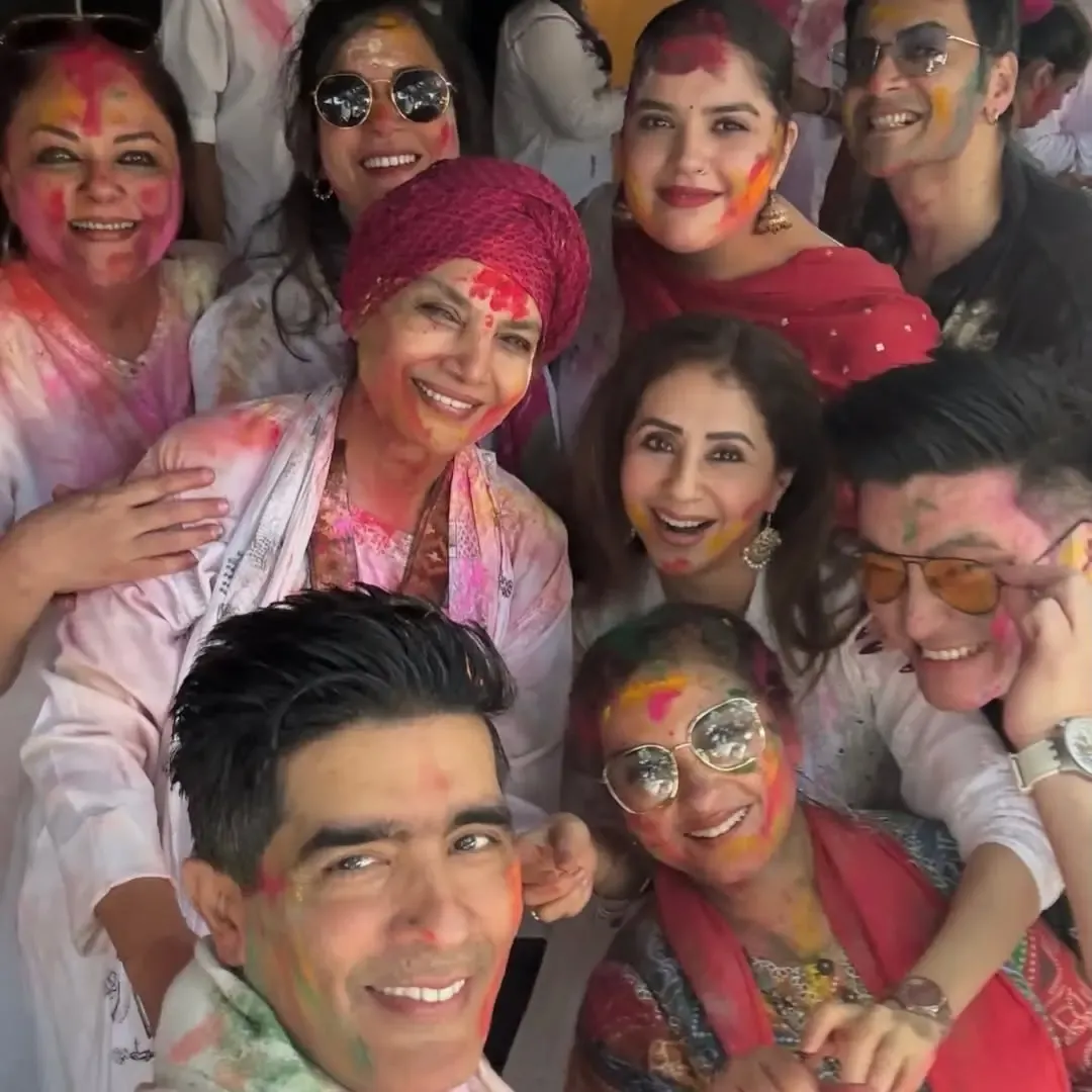 Urmila Matondkar Joins Shabana Azmi and Friends for a Colorful Holi Celebration