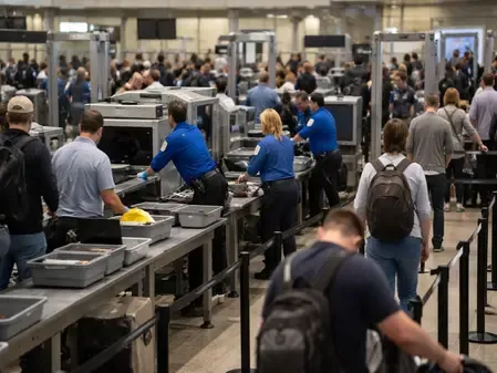 US Airport Disruptions Increase as DHS Shutdown Impacts TSA Staffing
