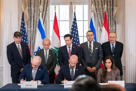 US brokers Israel-Lebanon peace framework, targets Hezbollah disarmament