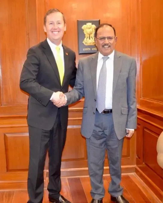 US Ambassador Sergio Gor and NSA Doval Address Key Security Issues