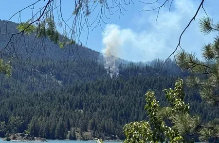 US F/A-18 Hornet crashes in Washington state, sparks wildfire