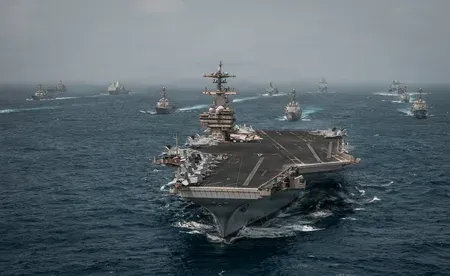 US strikes Iran near Strait of Hormuz, resumes naval blockade