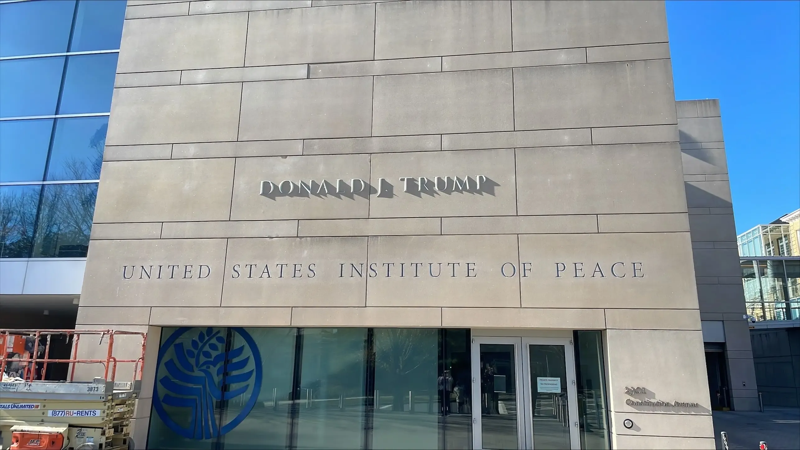 Is the US Institute of Peace Now the 'Donald J. Trump Institute of Peace'?