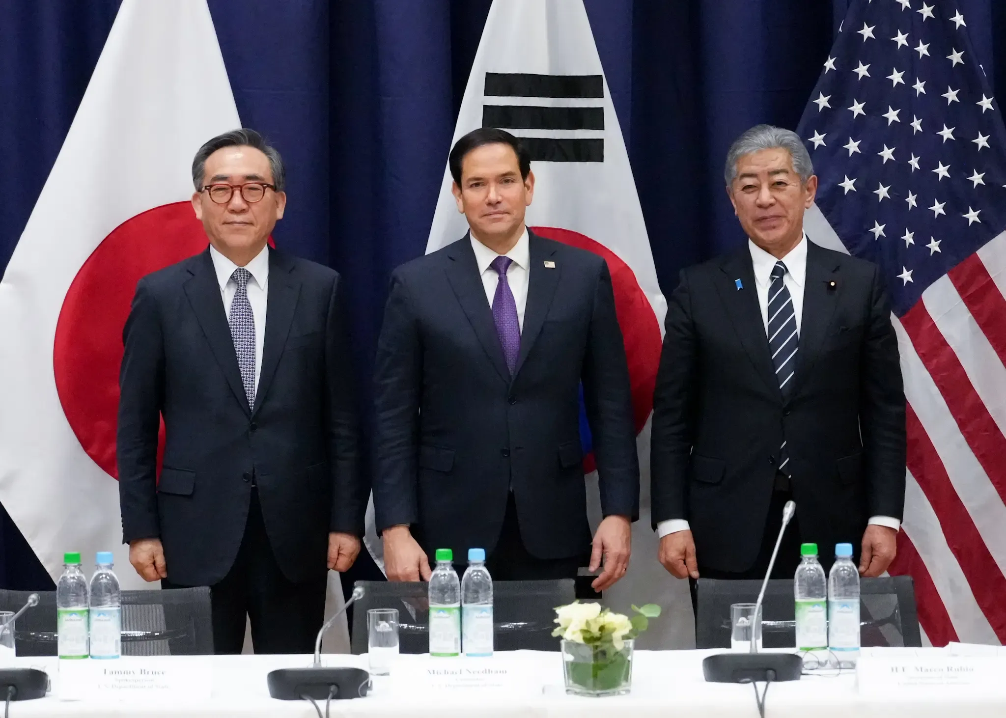Discussions on Indo-Pacific Security by US, Japan, and South Korea