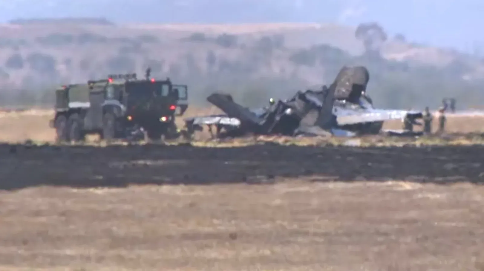 F-35B fighter jet crashes near MCAS Miramar in San Diego, pilot safe