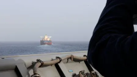 US military fires Hellfire missile at ship heading to Iranian port
