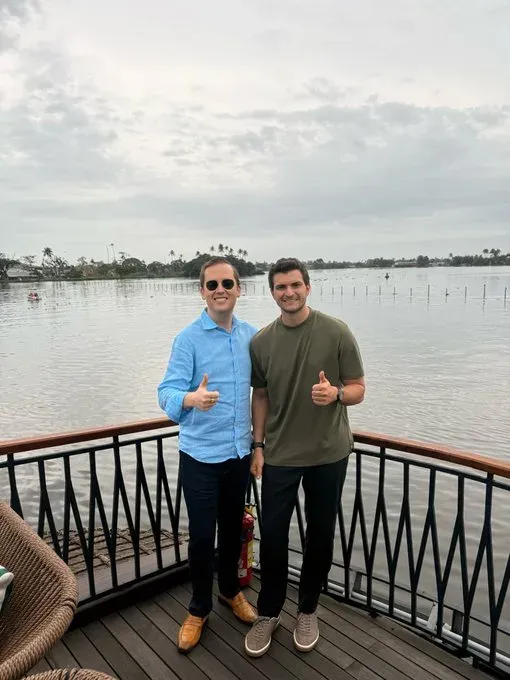Michael Boulos, Trump's son-in-law, takes houseboat ride in Alappuzha backwaters