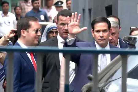Marco Rubio visits Mother House in Kolkata on first India trip