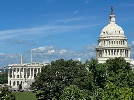US senators Todd Young, Mark Kelly urge bipartisan courage over party loyalty