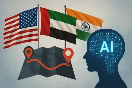 How are the US and UAE Supporting the India Corridor and Expanding AI Collaborations?
