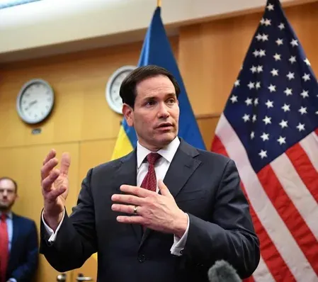 US visa curbs target far-left groups; Rubio hosts 60-nation ministerial