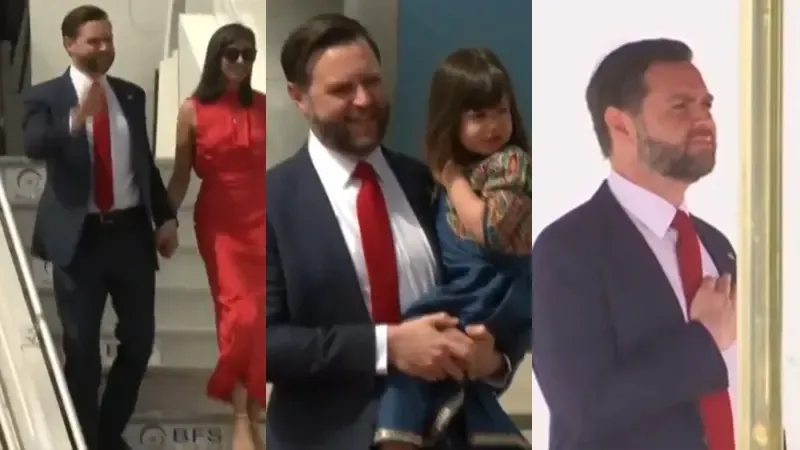 US Vice President J.D. Vance and Family Arriving in Jaipur Tonight; City on High Alert