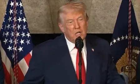 Trump claims US will soon control Iran-linked straits, vows no nuclear weapon