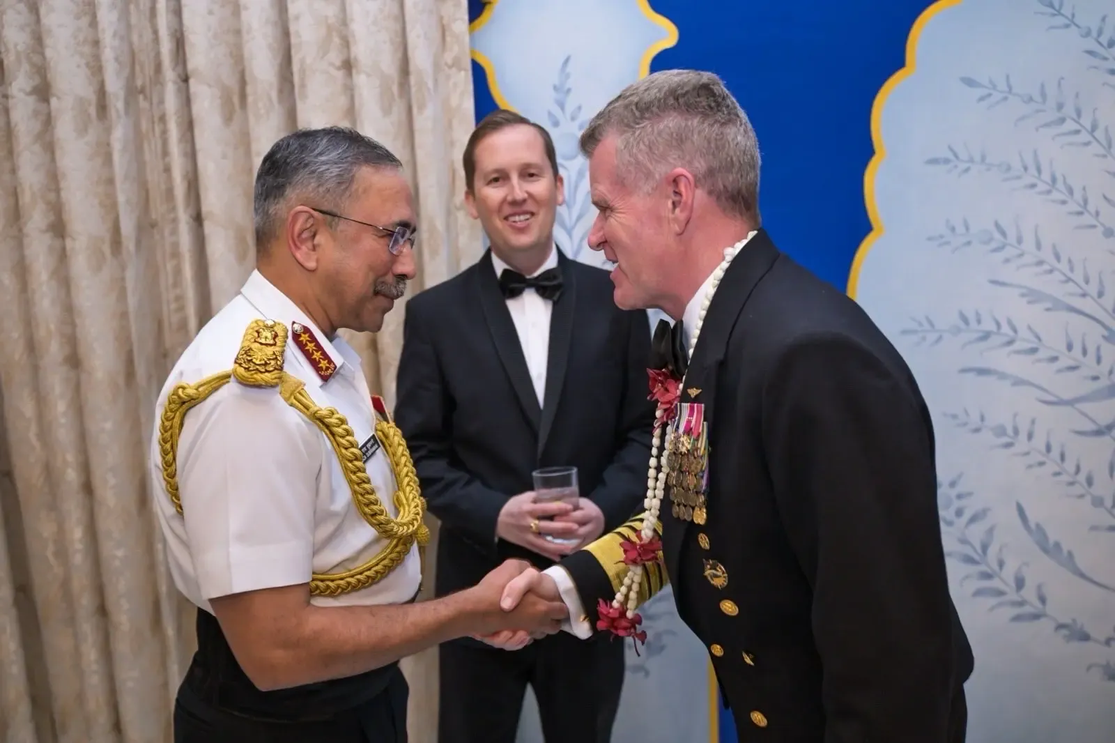 USPACOM Commander Admiral Paparo meets India's top defence chiefs in New Delhi