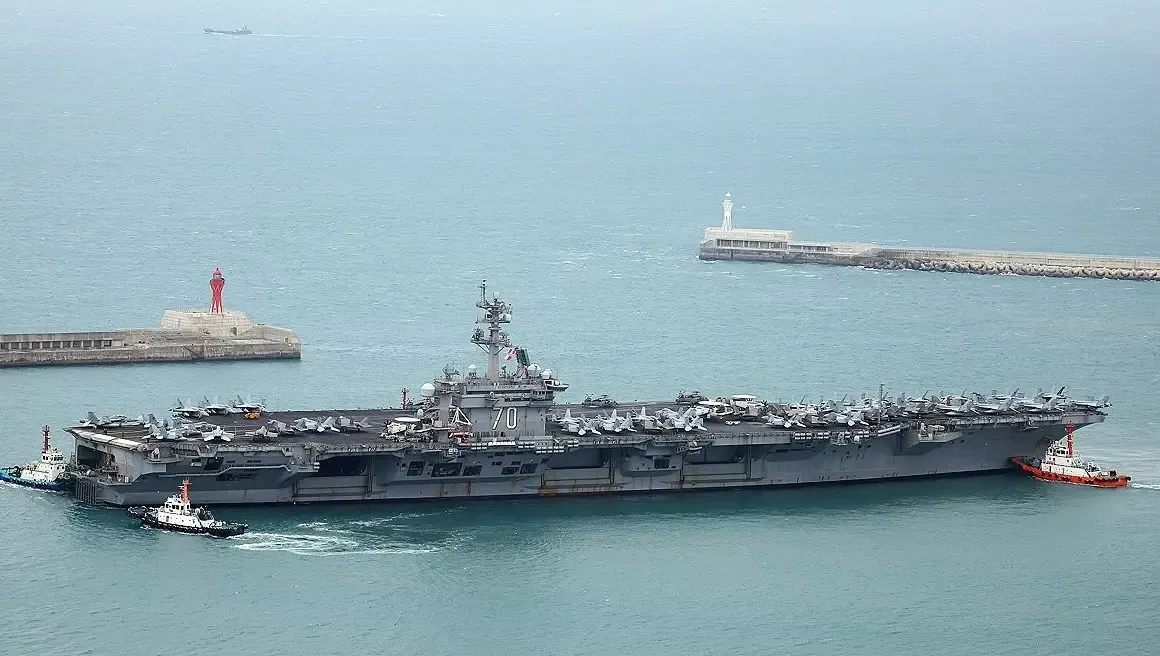 USS Carl Vinson Arrives in South Korea as a Show of Strength