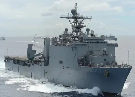 USS Rushmore Engages in Blockade Operations in Arabian Sea: US Central Command