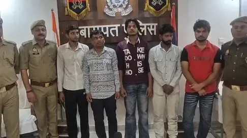 बागपत में अंतरराज्यीय बाइक चोर गिरोह का भंडाफोड़, 5 गिरफ्तार; 22 चोरी की बाइक बरामद