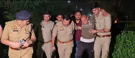 उत्तर प्रदेश: हापुड़ पुलिस ने गौरव हत्याकांड में 25 हजार के इनामी को मुठभेड़ के बाद किया गिरफ्तार