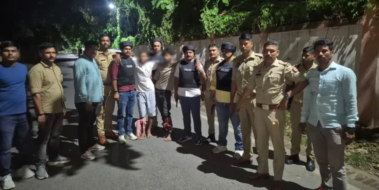 गोरखपुर पुलिस मुठभेड़: दो चेन स्नेचर पैर में गोली लगने के बाद गिरफ्तार, सिपाही भूपेंद्र यादव भी घायल