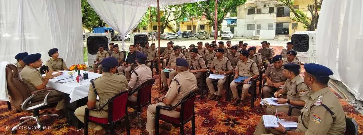 पौड़ी एसएसपी सर्वेश पंवार की अपराध गोष्ठी: साइबर ठगी, नशा तस्करी और कांवड़ मेले पर सख्त निर्देश