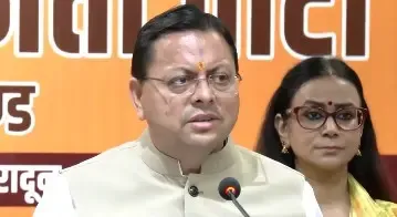 Dhami launches 'Save Democracy' campaign, targets Congress over SIR objections