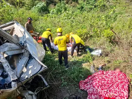 8 Killed as SUV Plunges into Gorge in Tehri After Funeral