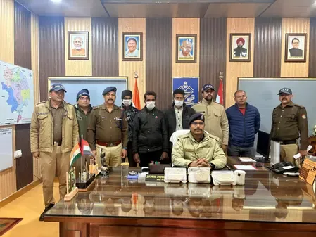 उत्तराखंड में साल की सबसे बड़ी ड्रग्स बरामदगी, 2.40 करोड़ की स्मैक के साथ तीन तस्कर गिरफ्तार