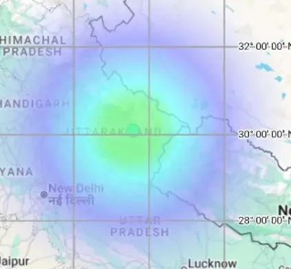 उत्तराखंड में 4.9 तीव्रता का भूकंप, चमोली रहा केंद्र; दिल्ली-एनसीआर तक हिली धरती