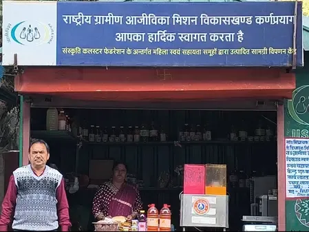 How is the NRLM scheme creating job prospects for Chamoli's SHGs?