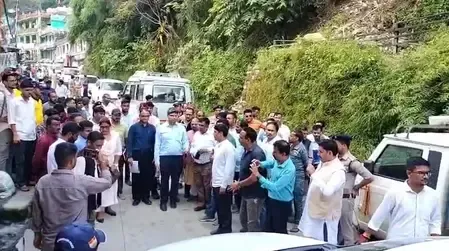 क्या उत्तराखंड के थराली में आपदा प्रभावित क्षेत्रों का केंद्रीय टीम ने हवाई और स्थलीय सर्वेक्षण किया?