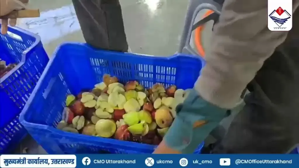Uttarkashi Apple Processing Unit Turns C-Grade Fruit Into Income