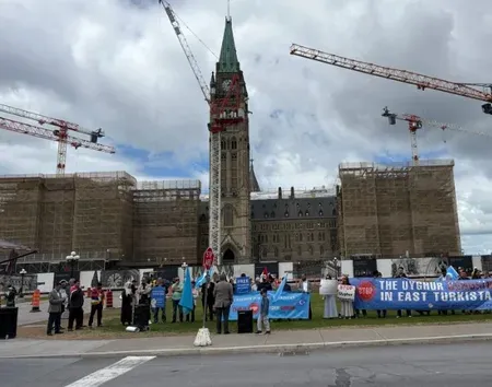 Uyghur activists urge Canada to challenge China on Xinjiang abuses during Wang Yi visit