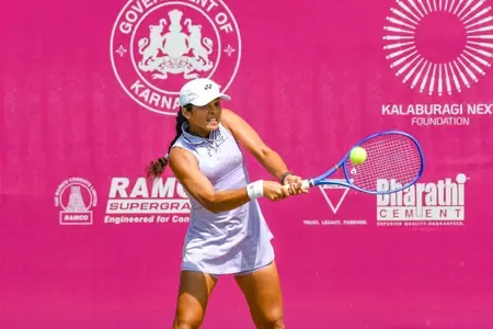 Vaishnavi Adkar and Ankita Raina Shine in ITF W35 Quarterfinals