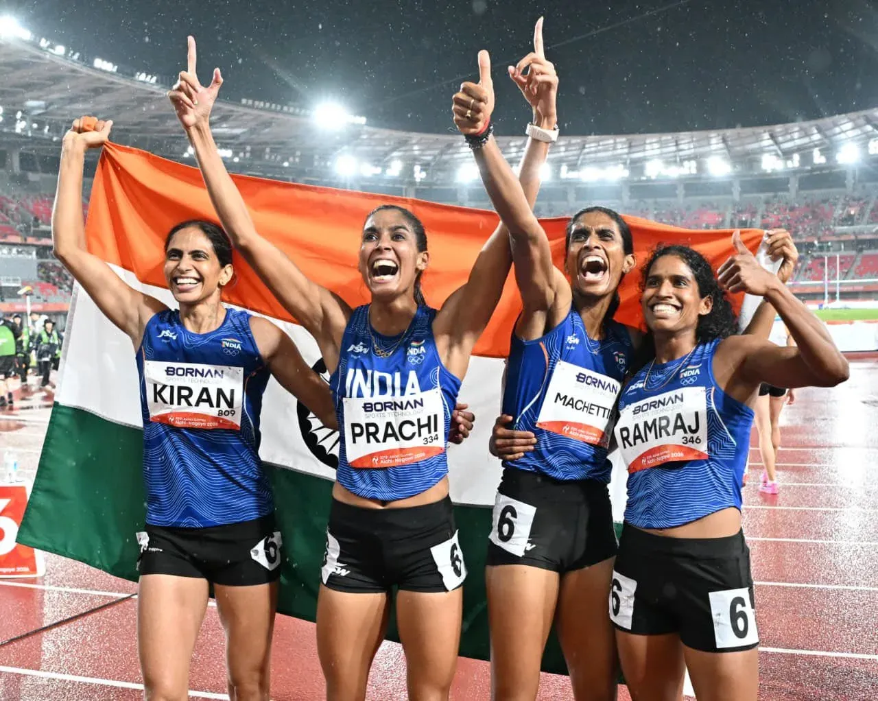 Vaishnaw Hails India's Women's 4x400m Relay Gold at Asian Games 2026