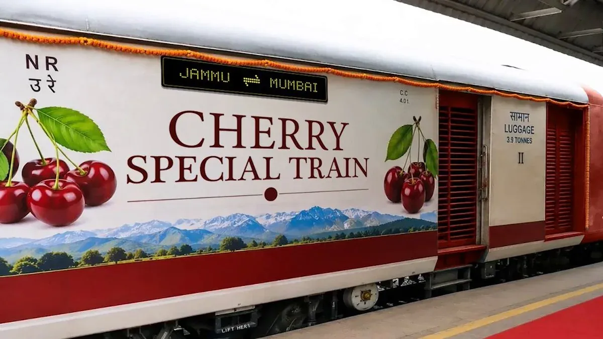 Vaishnaw highlights Kashmir cherries reaching Mumbai via rail
