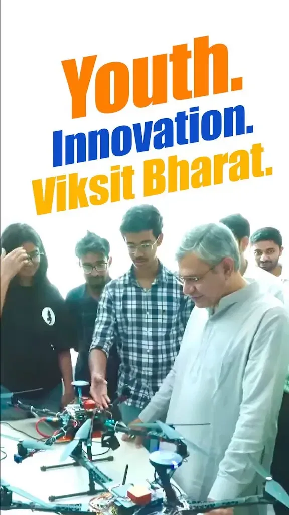 Vaishnaw visits NIT Jaipur, engages with AI and drone innovators