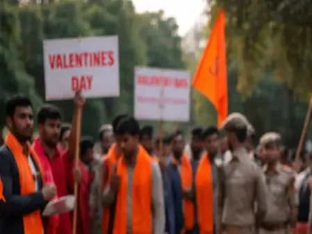 What Resistance Did Valentine's Day Face in Patna?