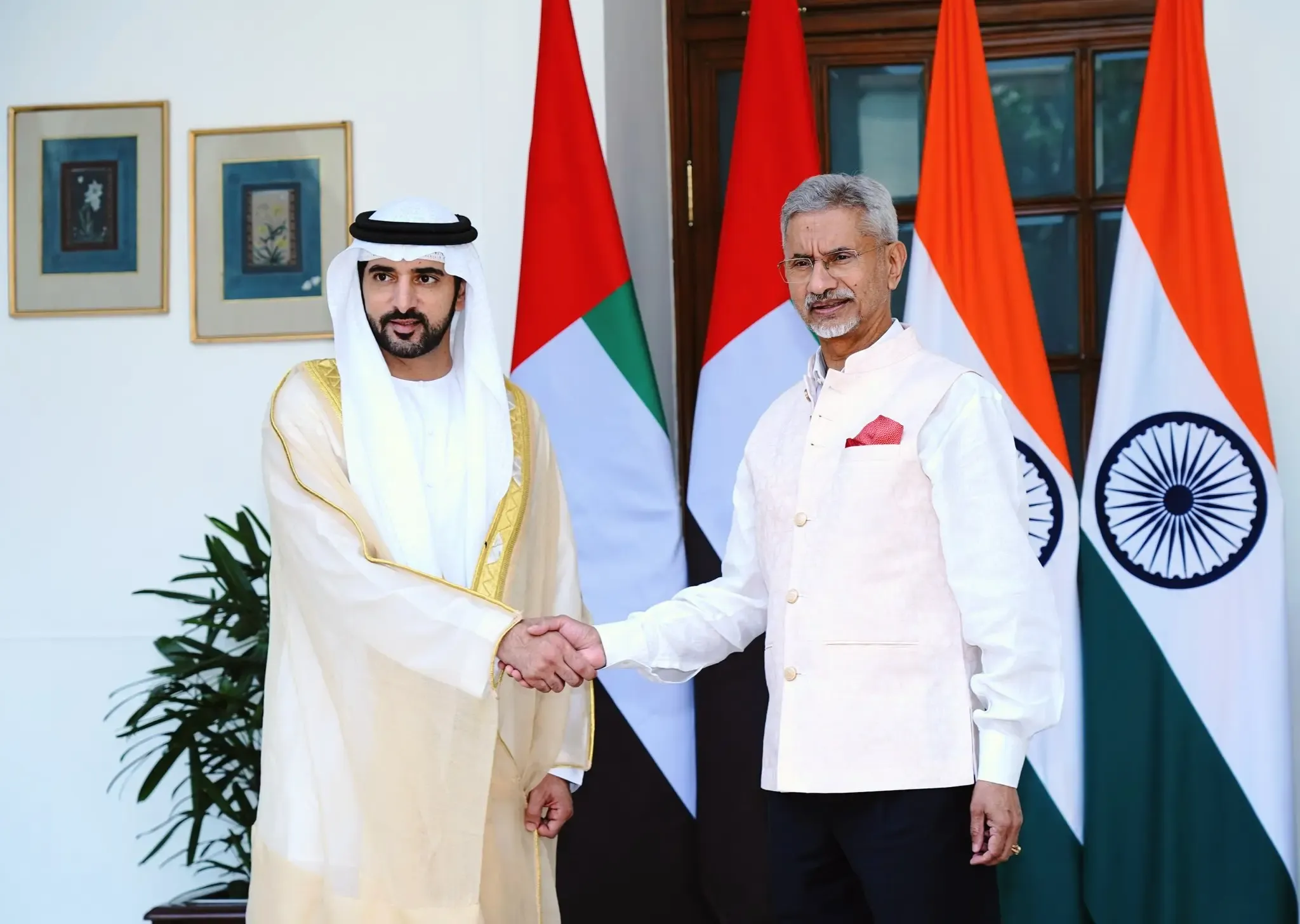 Jaishankar Commends Dubai Crown Prince's Positive Outlook on Our Flourishing Relations