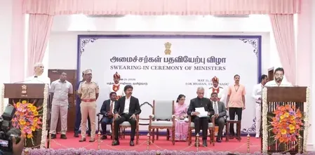 Vande Mataram row in Tamil Nadu: DMK slams Vijay govt over swearing-in order