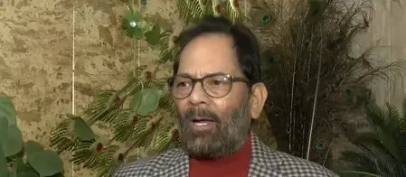 'वंदे मातरम' पर पीएम मोदी ने सकारात्मकता, तर्क और देशभक्ति की भावना से भरी चर्चा की: मुख्तार अब्बास नकवी 