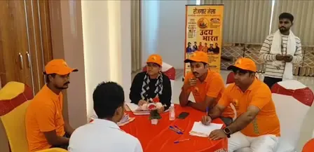 वाराणसी में 'मेक इन इंडिया' को मिला बल, गौरव ने लॉन्च किया 'उदय भारत' ऐप, 400 को मिला रोजगार