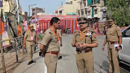वाराणसी: प्रधानमंत्री मोदी के आगमन से पहले अभूतपूर्व सुरक्षा, 5 हजार पुलिसकर्मी तैनात