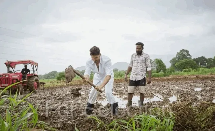 Varun Dhawan tries farming, posts rice-planting photos with 'Kheti Shuru'