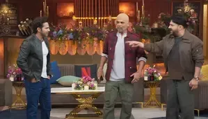 Varun Dhawan makes a reference to infamous fight between Kapil Sharma
 and Sunil Grover
