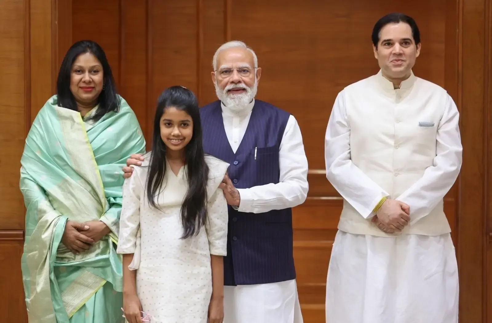 Varun Gandhi Lauds PM Modi as Nation's True Guardian During Family Meeting