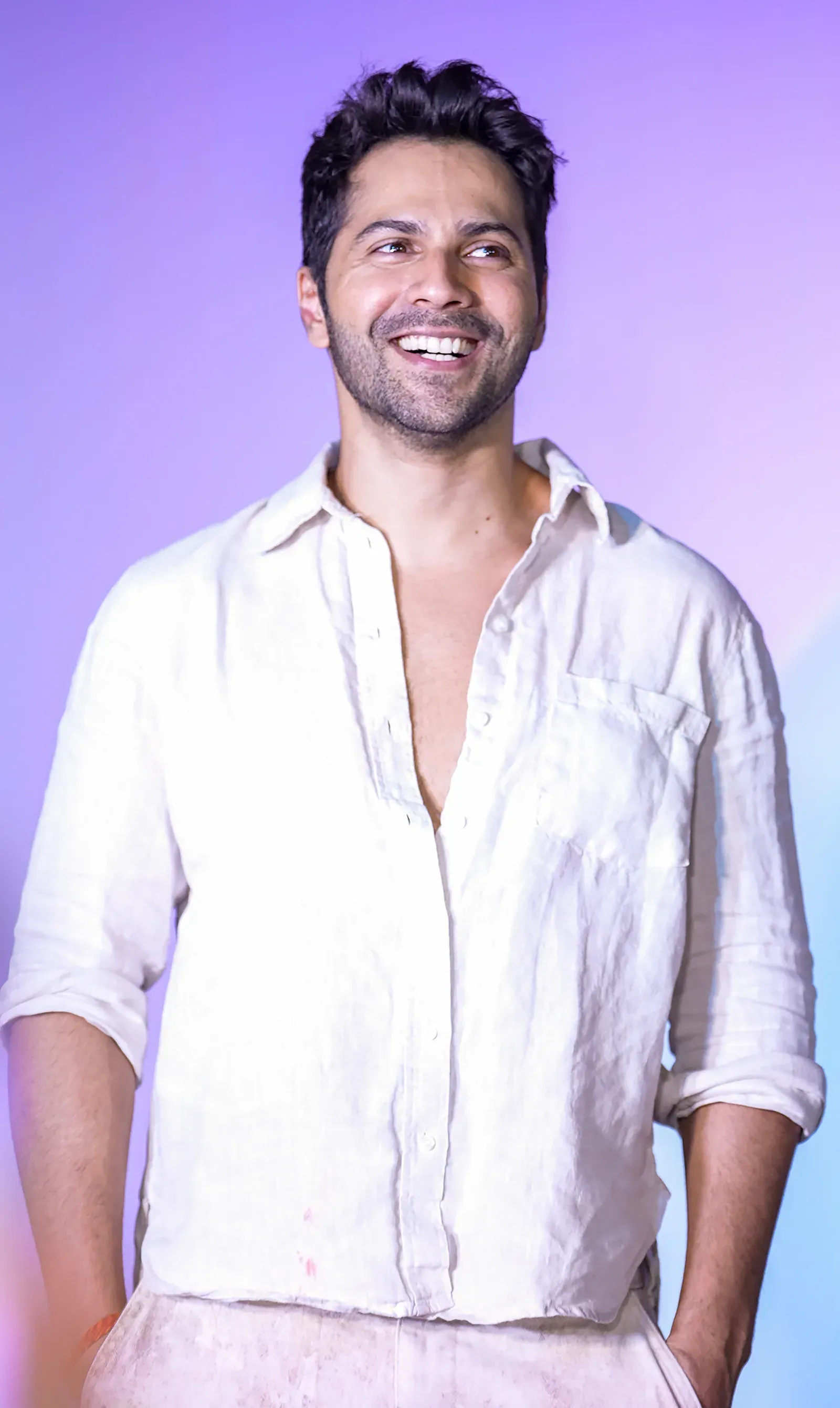 Varun Dhawan reveals David Dhawan's unused smile joke from new film