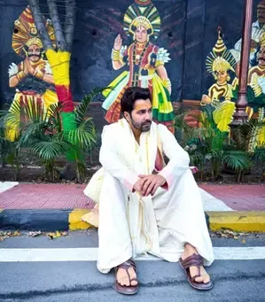 Varun seeks blessings at Mahakaleshwar Temple ahead of ‘Baby John’ release