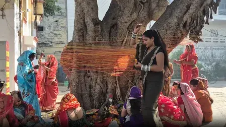 वट सावित्री व्रत 2026: दिल्ली से बिहार तक बरगद की पूजा, सुहागिनों ने माँगी पतियों की लंबी उम्र