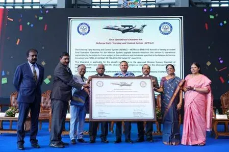 DRDO के 'नेत्र' को मिली पूर्ण परिचालन स्वीकृति, वायुसेना की हवाई निगरानी क्षमता हुई और मजबूत