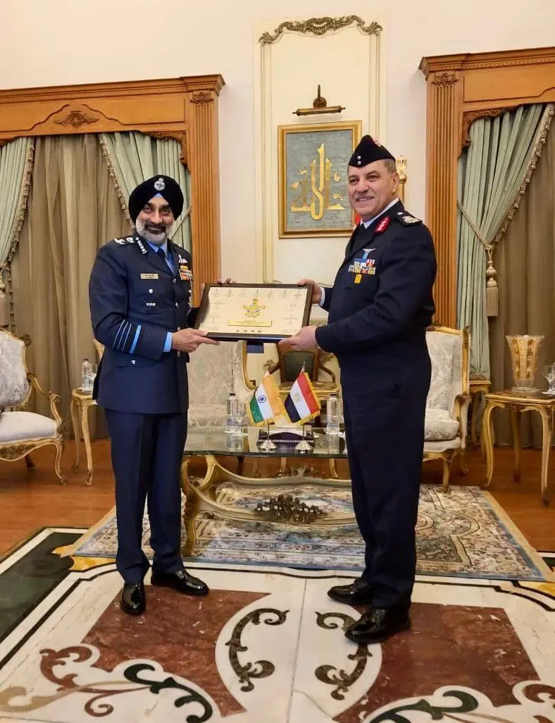 क्या वायुसेना प्रमुख का मिस्र दौरा दोनों सेनाओं के सहयोग को मजबूत करेगा?